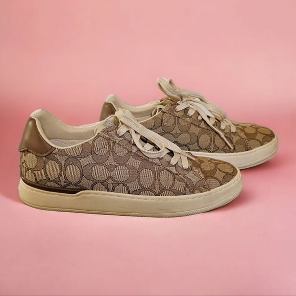 COACH Clip Low Top Sneaker - Picture 1 of 8